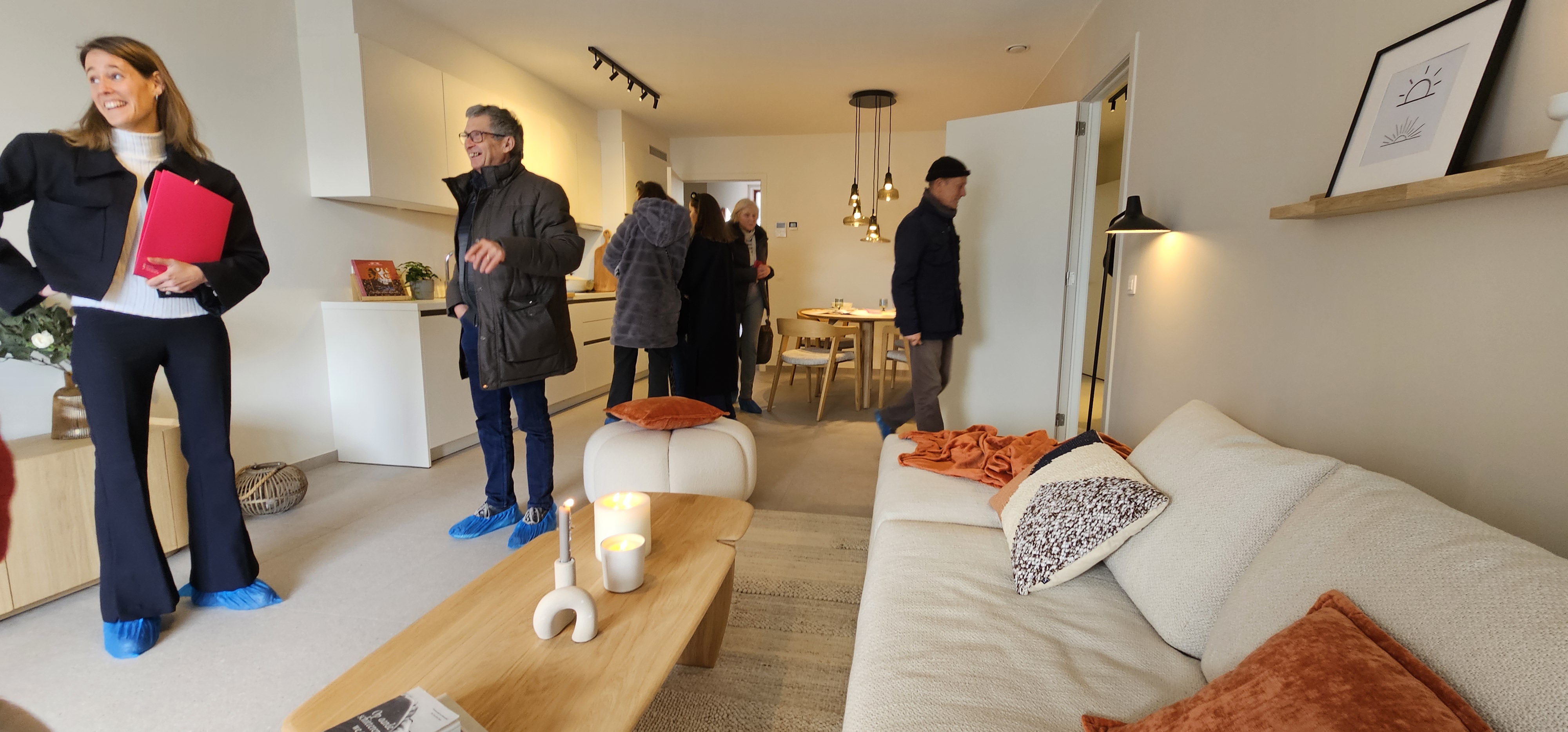 Opening kijkappartement west