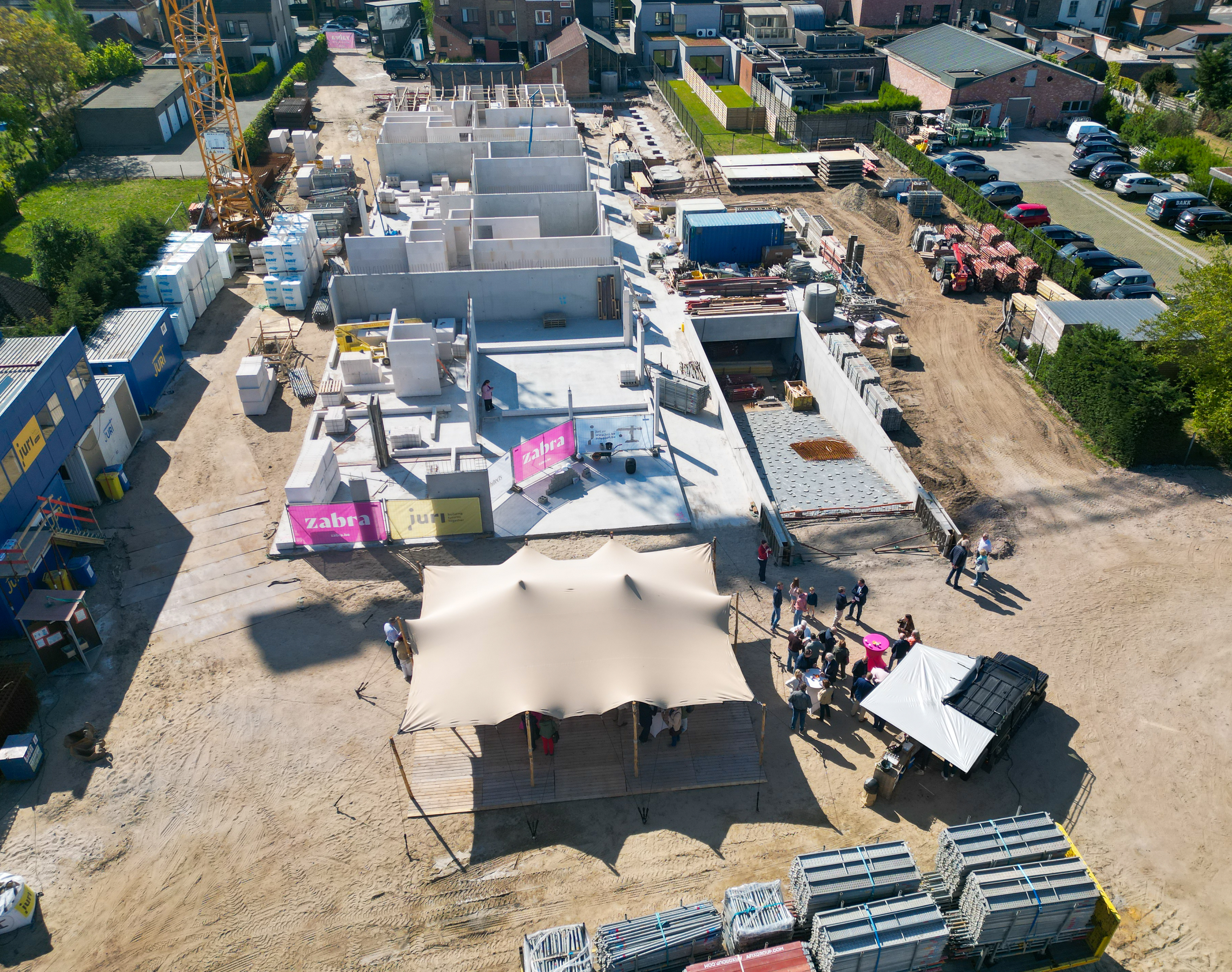 Eerste Steenlegging Blom Brugge (3)