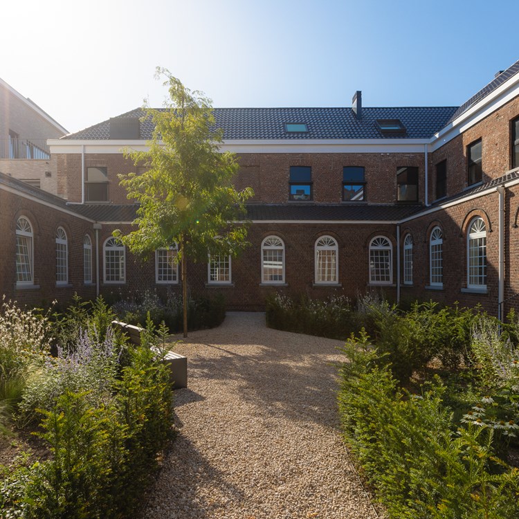 Zabra Karmel Aalst kloostertuin