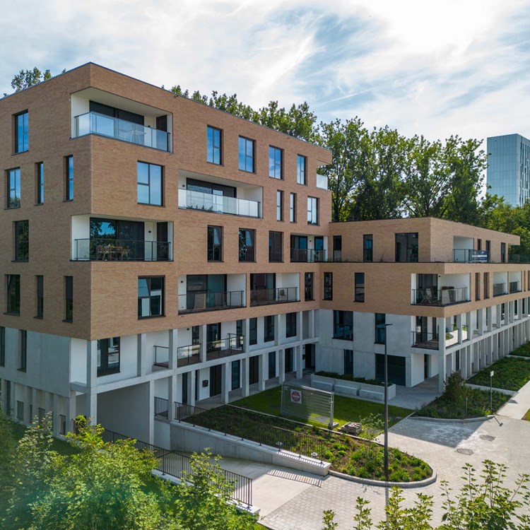 Hof van Gent Zabra nieuwbouw vastgoed appartementen