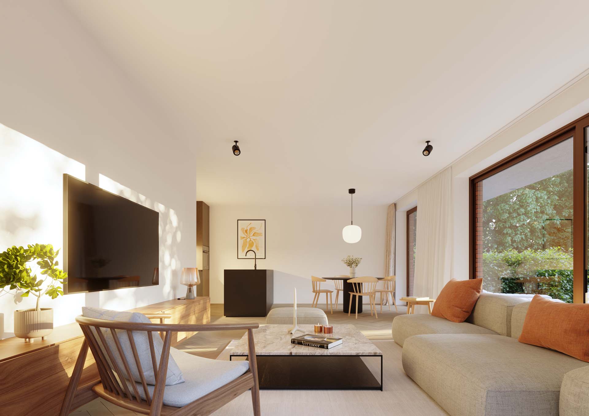 Passief koelen met geothermie tijdens de zomer