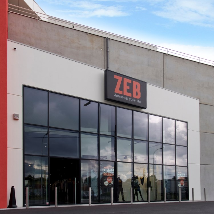 Oostakker Zabra retail unit ZEB