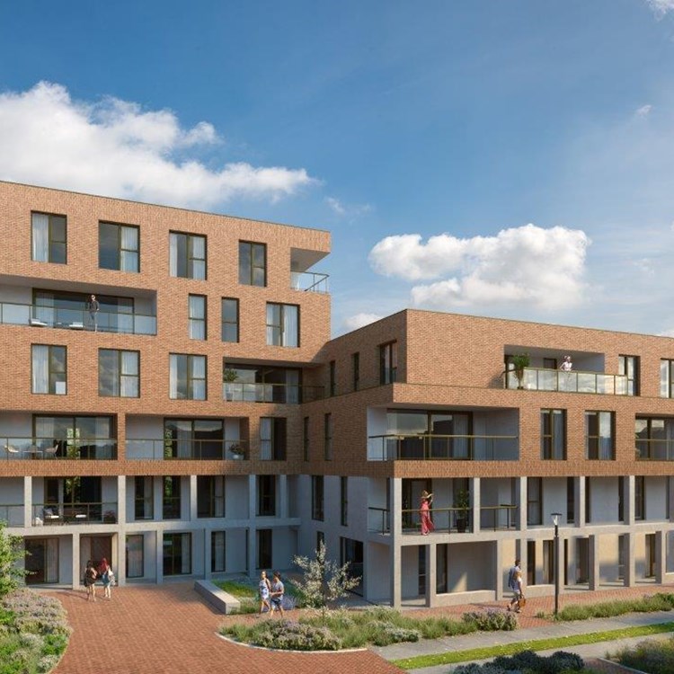 Hof van Gent nieuwbouw Zabra appartementen te koop penthouses