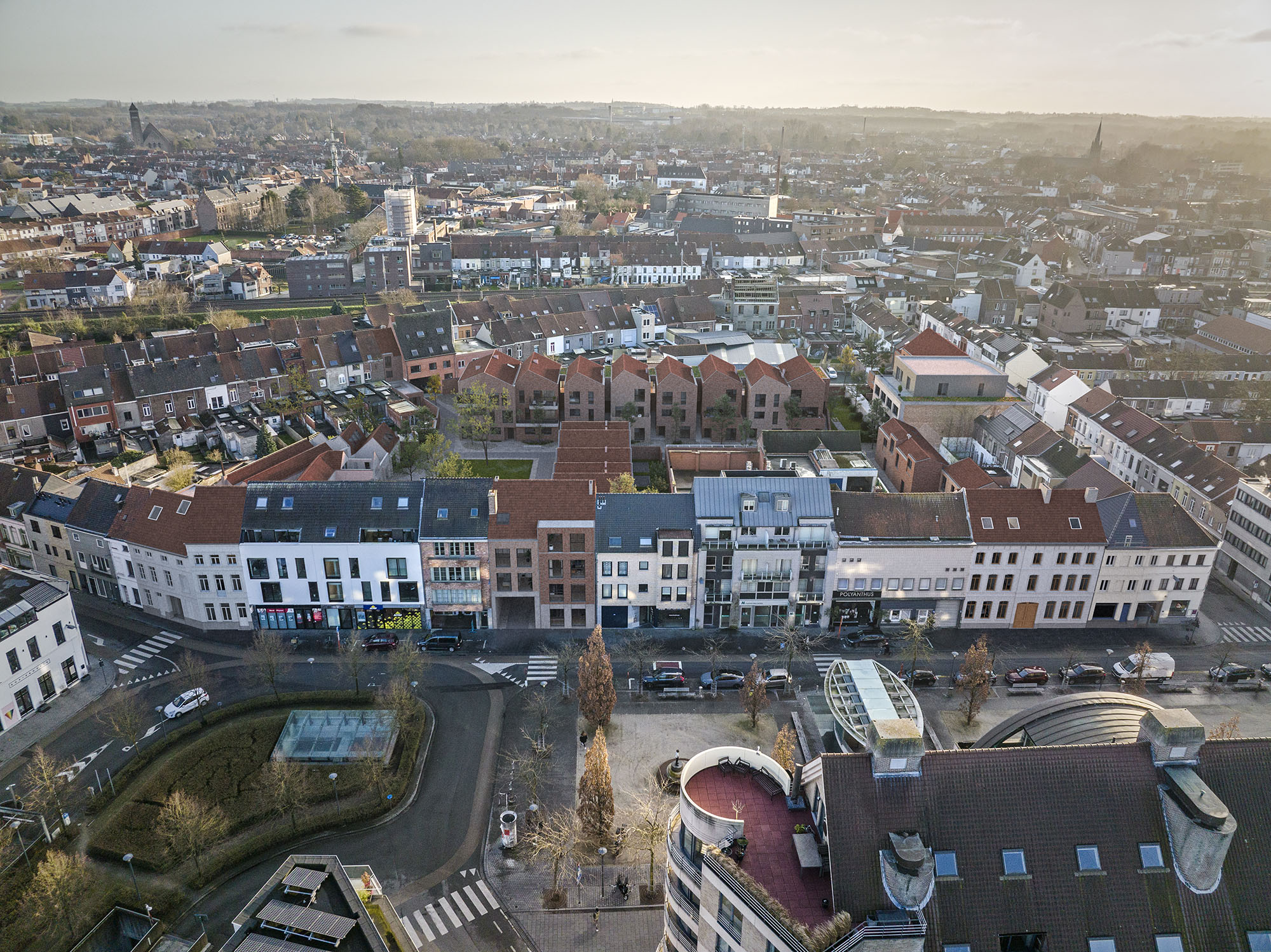 Développement urbain à Courtrai. Plus de vert, moins de béton