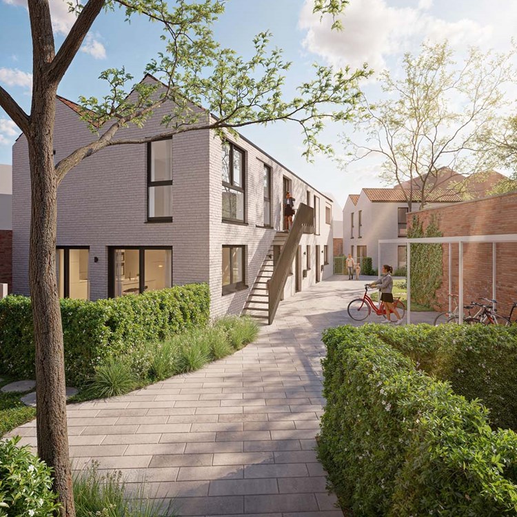 De Stokerie Kortrijk Nieuwbouw Te Koop Groen