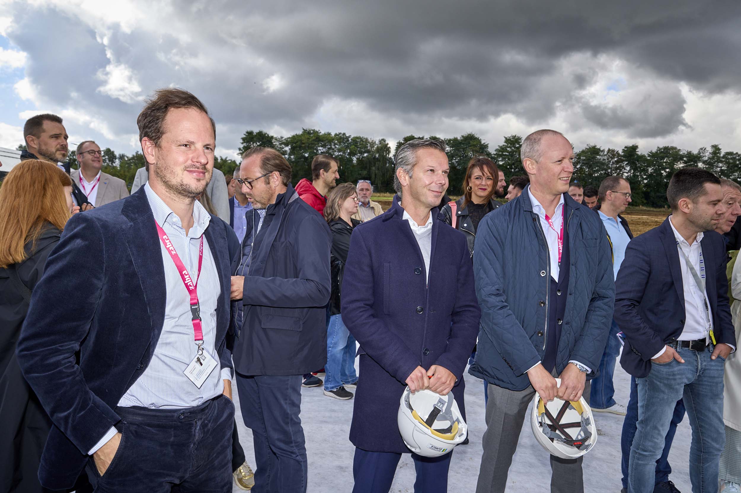 Eerste kolomzetting Business Park Awans 