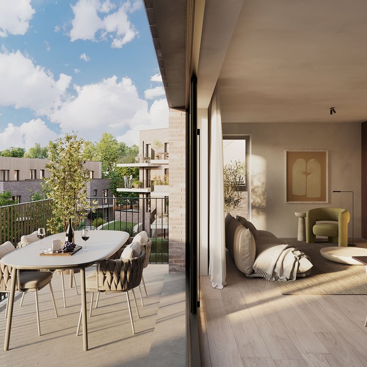 App 3CH Sint Lambrechts Woluwe Zabra Te Koop Lucht