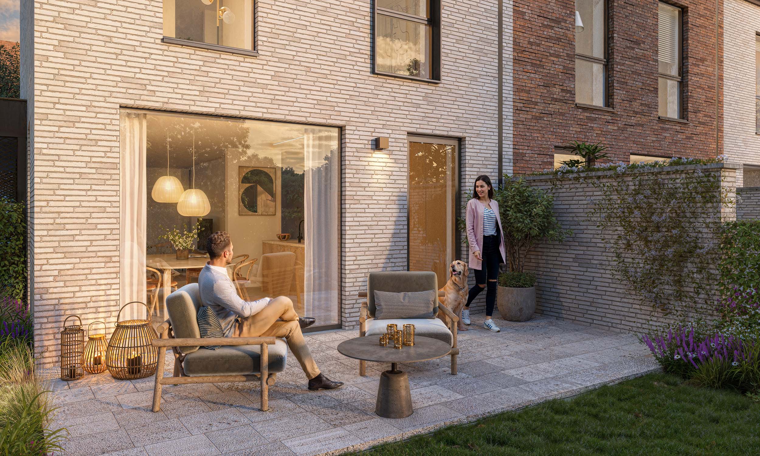 Woning Tuin Brugge