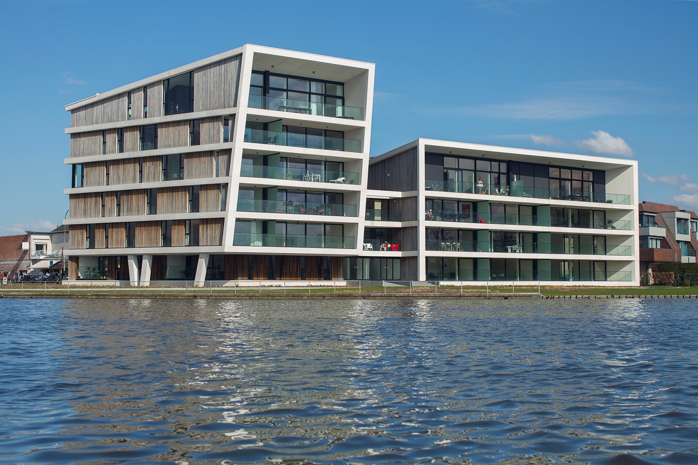 Berlare Lakeview Zabra appartementen nieuwbouw