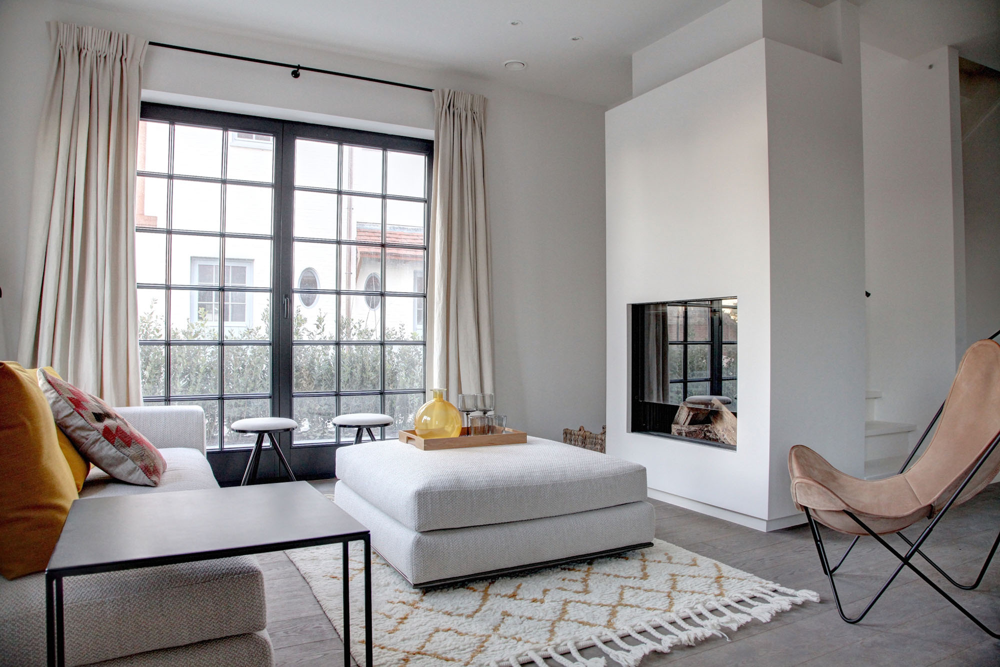 Zabra Knokke M villa's woonkamer nieuwbouw