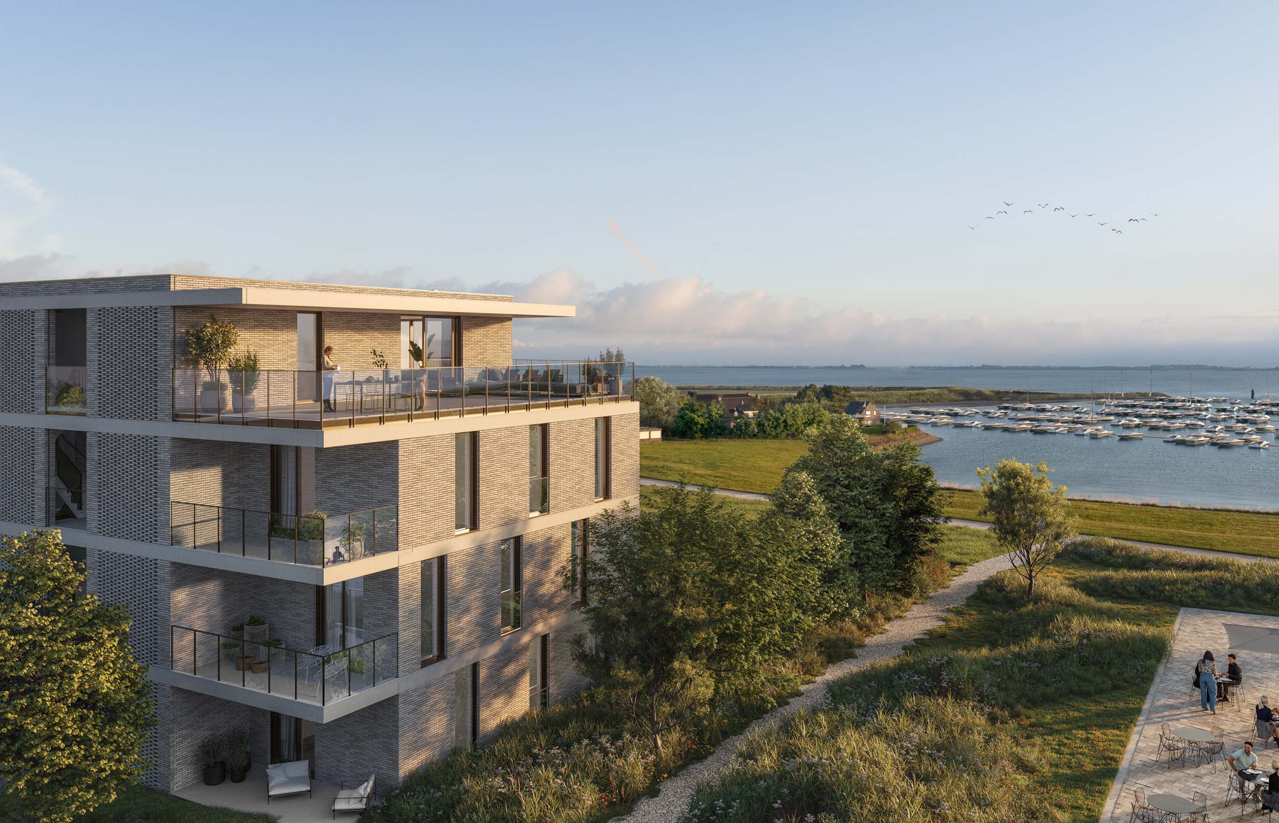 Waterzande Zabra Appartementen Jachthaven