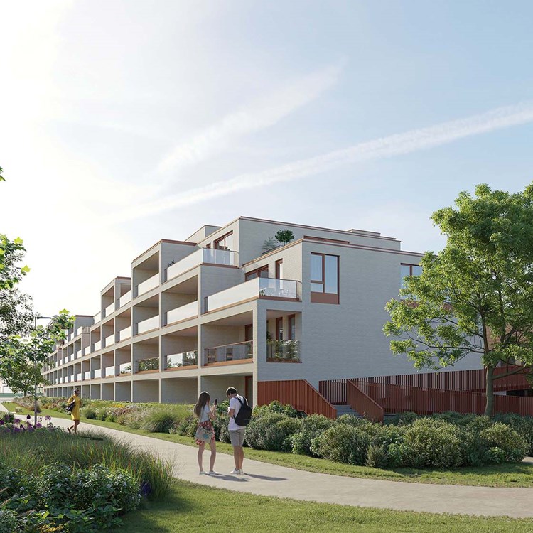 Roeselare West Appartementen Te Koop Ruime Terrassen Groene Omgeving Duurzaam