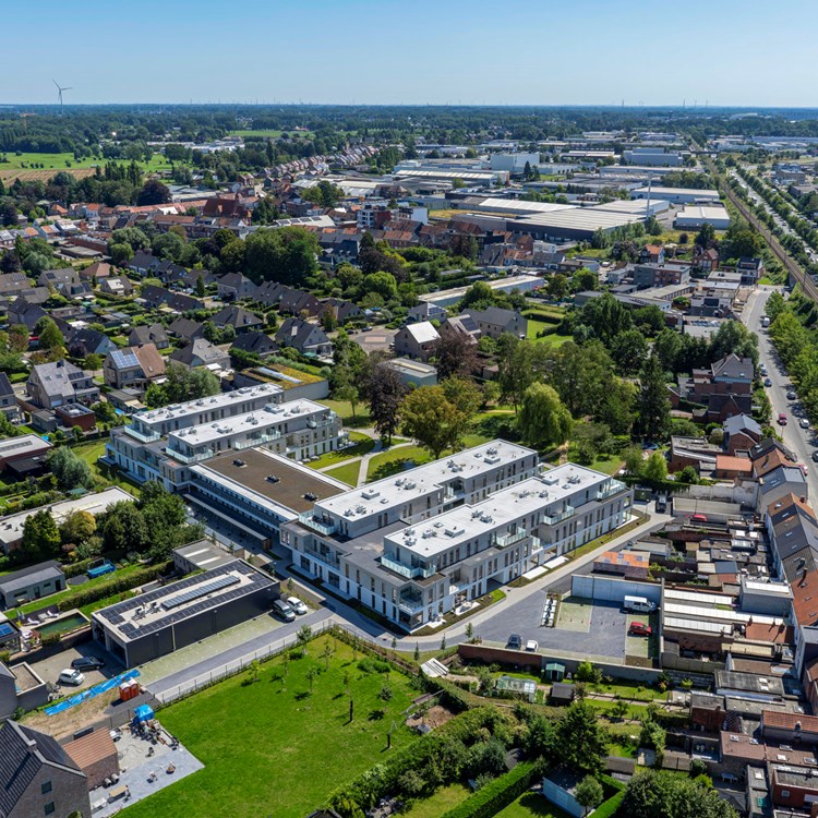 St-Niklaas Molendreef realisatie luchtfoto 5