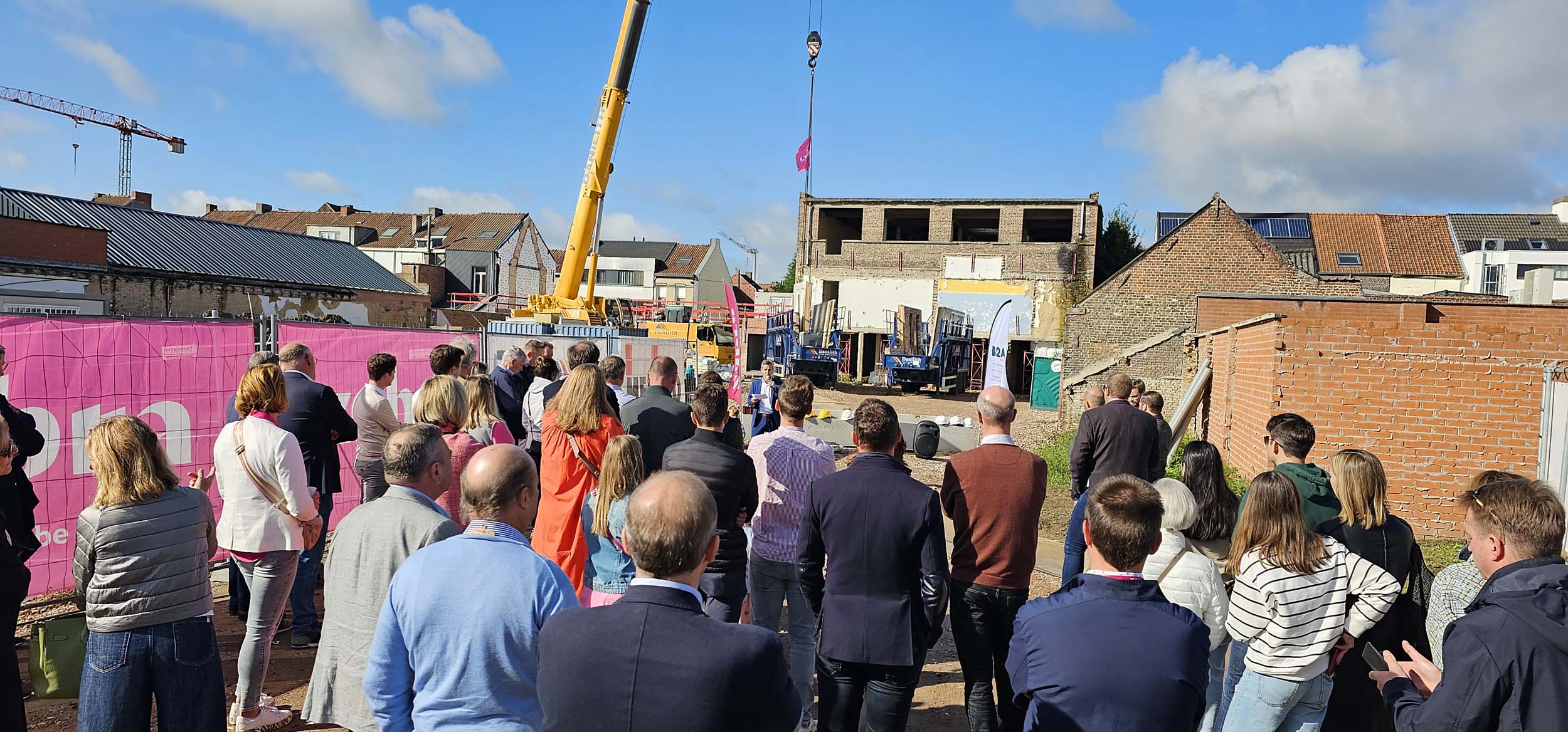 Eerste steenlegging speech