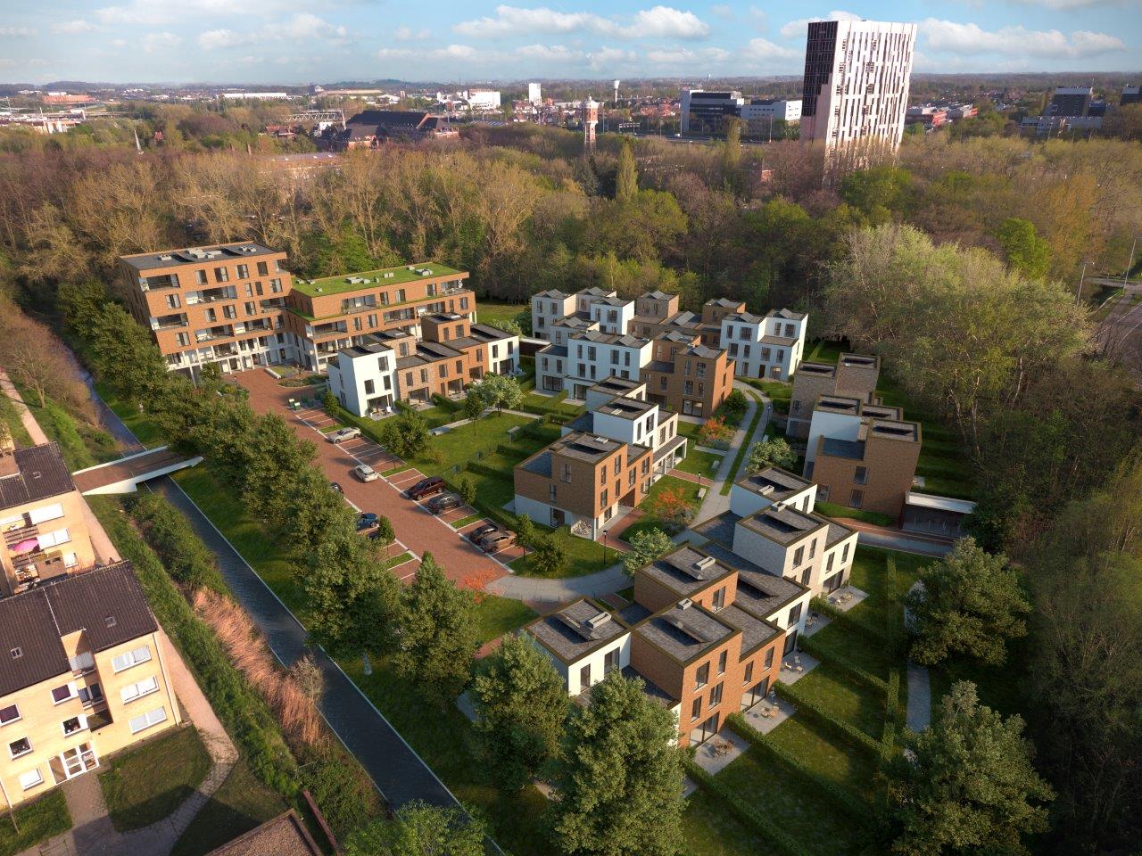 Hof van Gent te koop overzicht nieuwbouw project