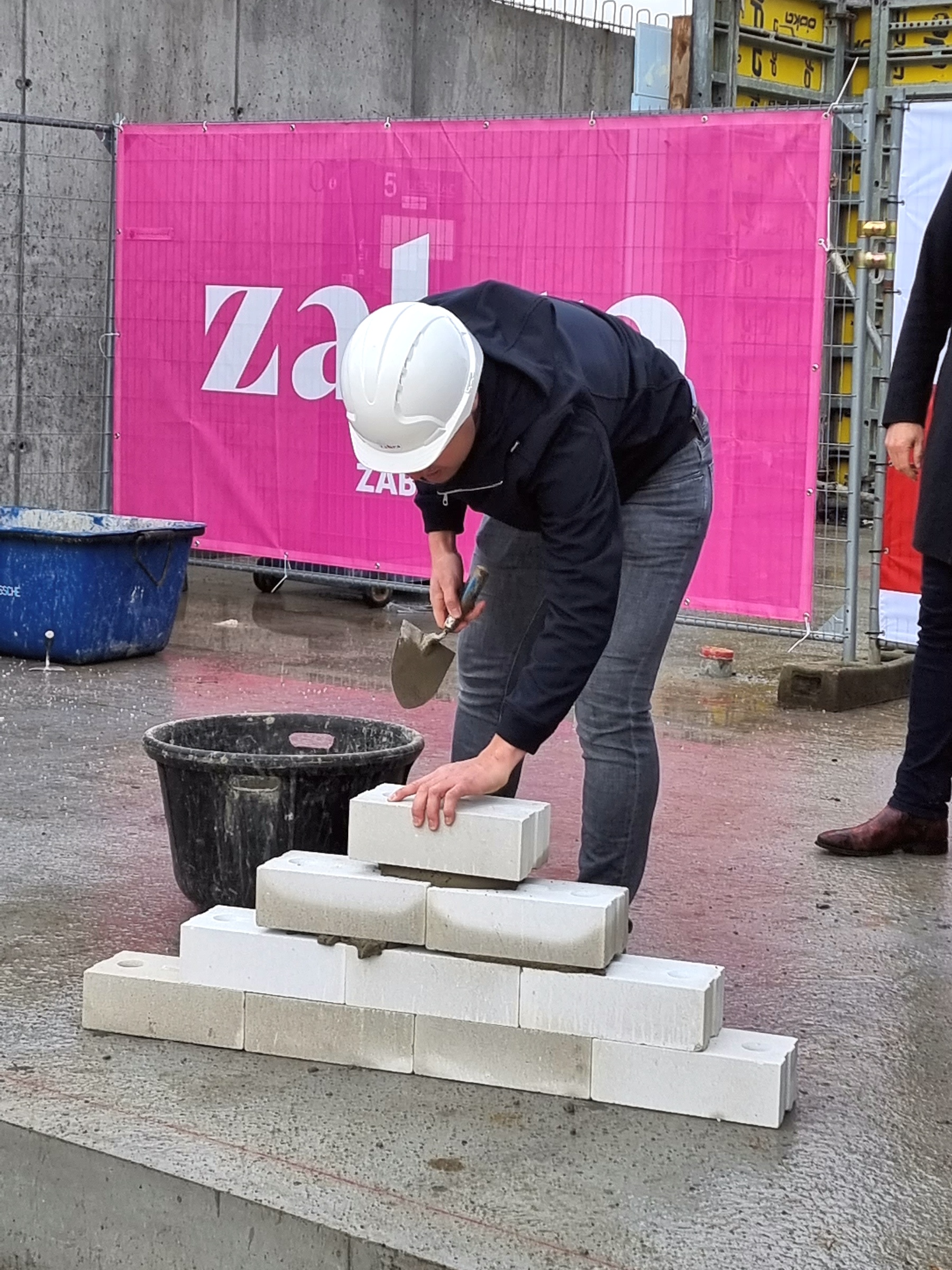 Eerste Steenlegging W.E.S.T. November 2022 Glenn Zabra