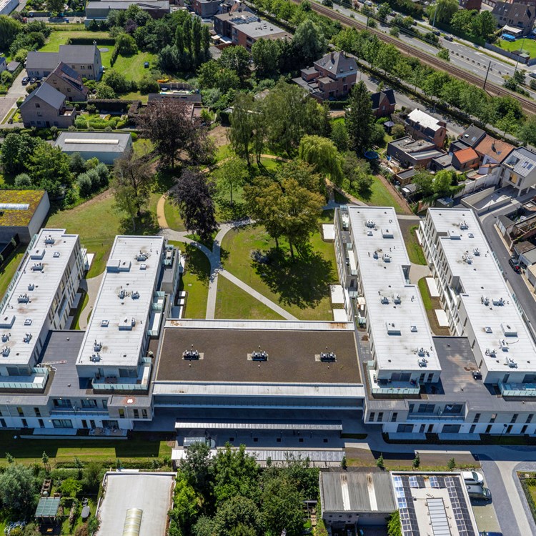 St-Niklaas Molendreef realisatie luchtfoto 10