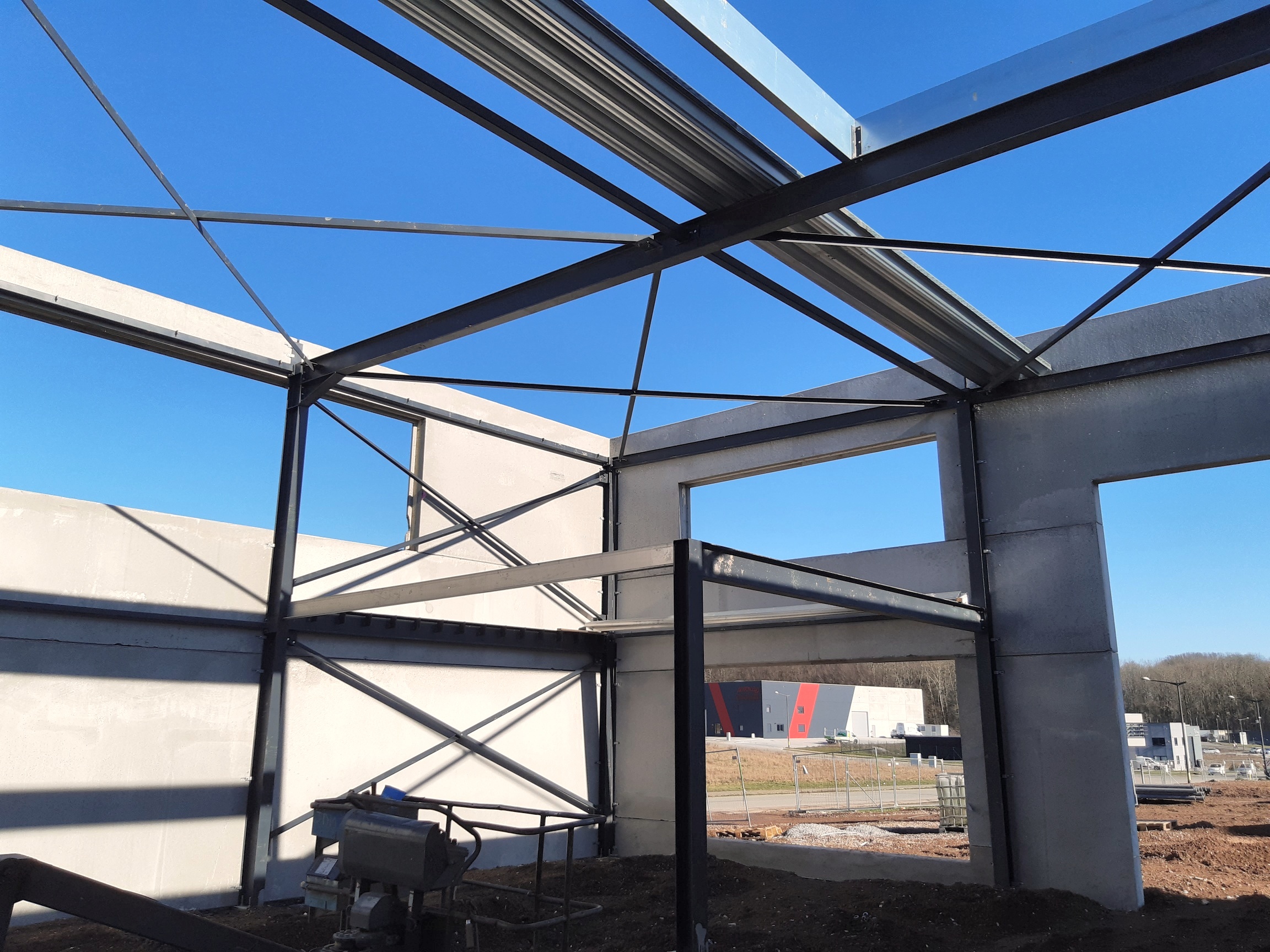 Zabra Aero Charleroi construction mars 23