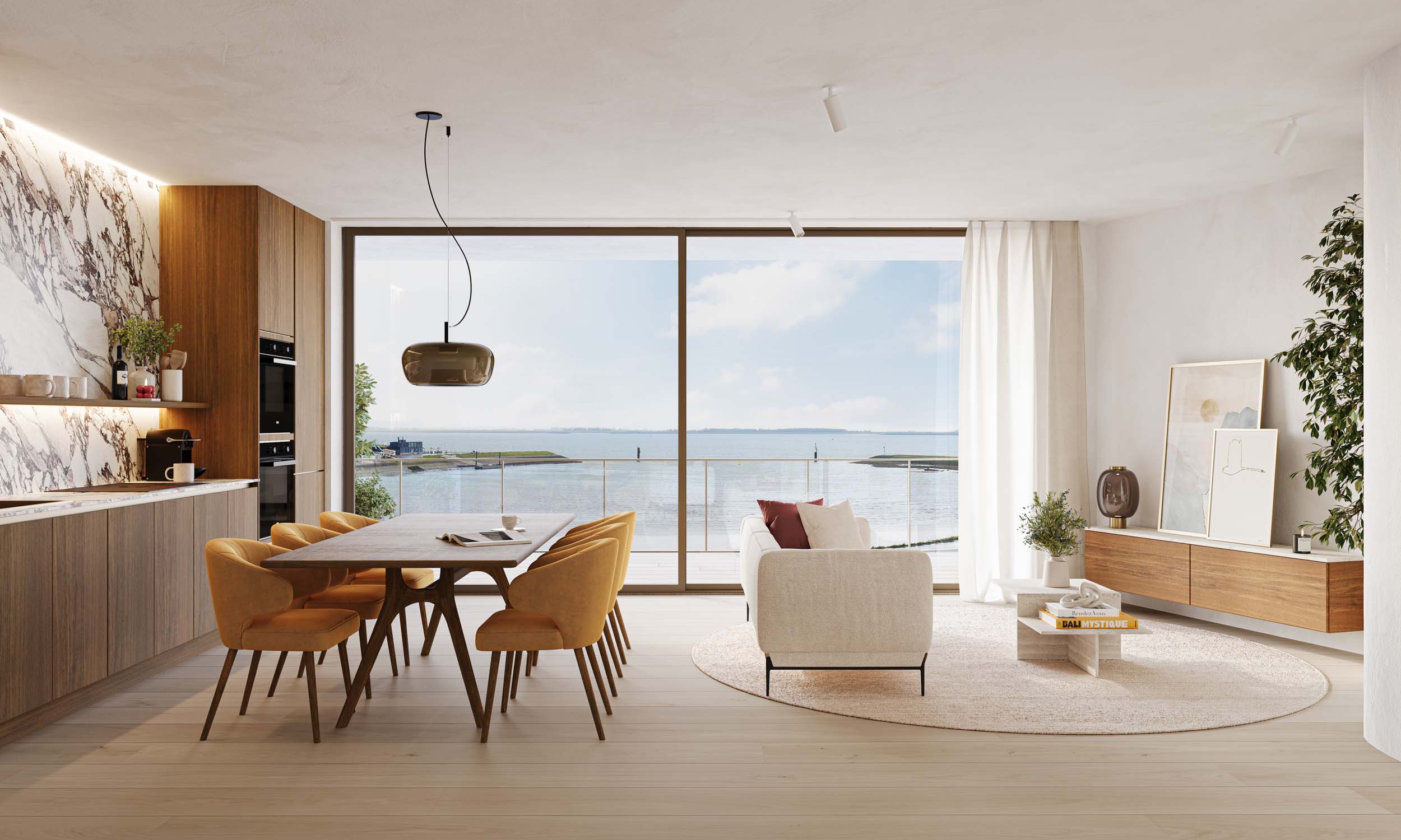 Waterzande Zabra Appartementen Uitzicht