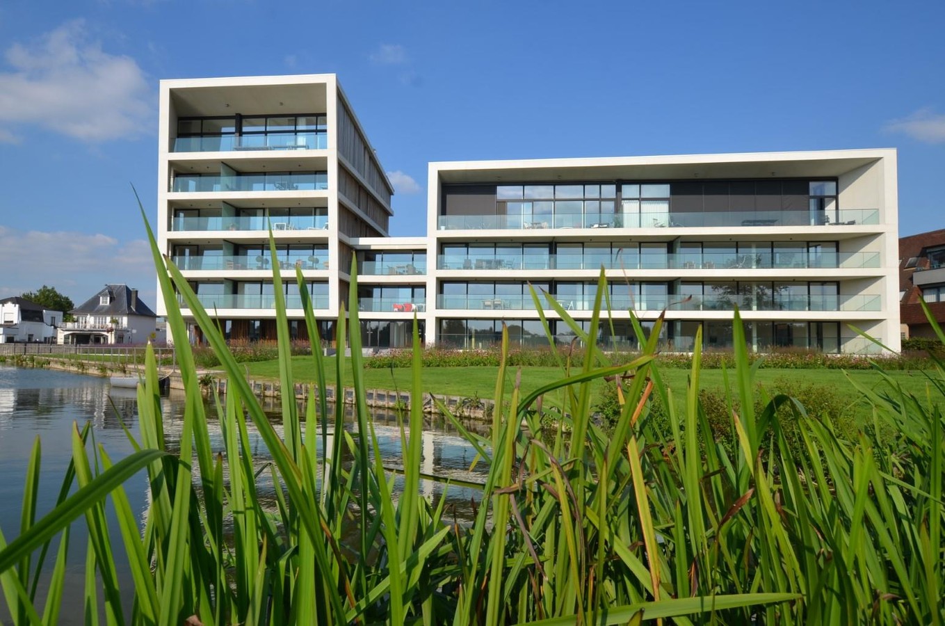 Berlare Lakeview Zabra appartementen nieuwbouw realisatie project